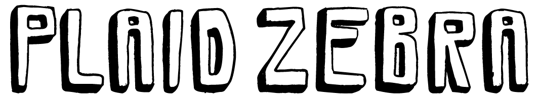 The Plaid Zebra logo
