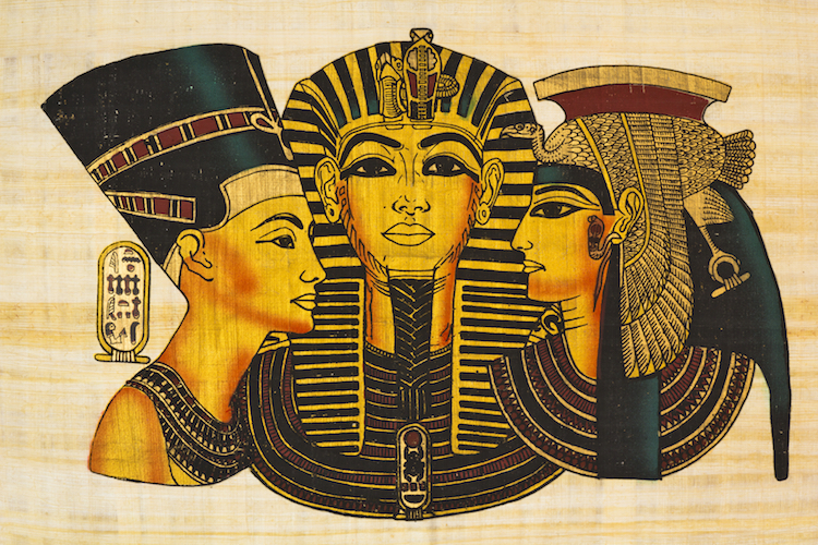 Egyptian ancient papyrus