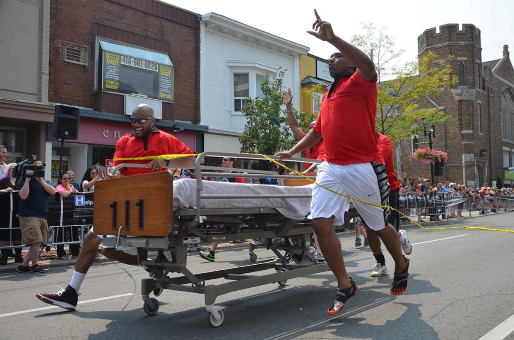 Danforth Dash Bed Race