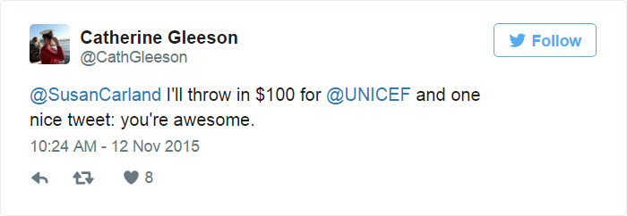 5_donating 1 DOLLAR to UNICEF hate tweet
