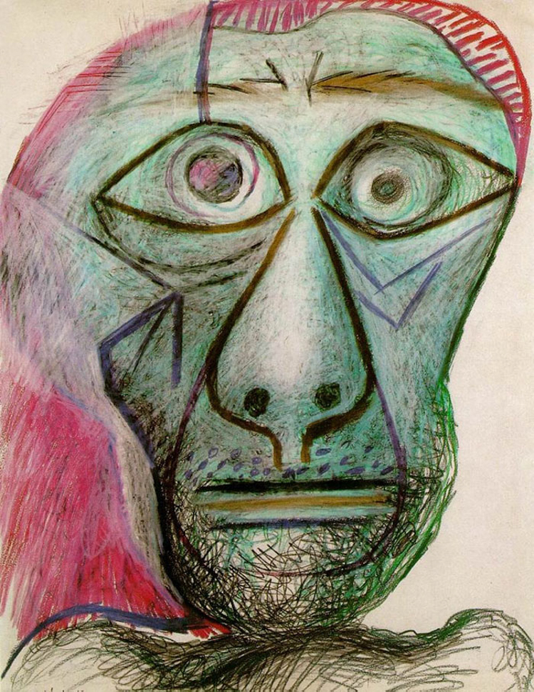 13_Picasso’s self-portrait_June 30, 1972
