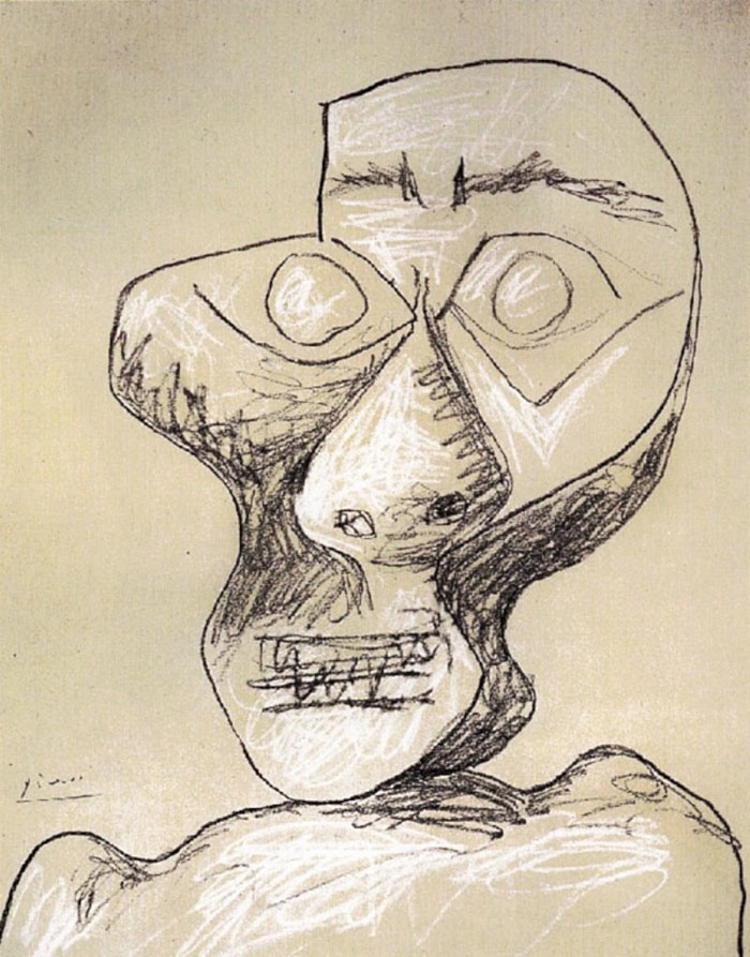 14_Picasso’s self-portrait_July 2, 1972
