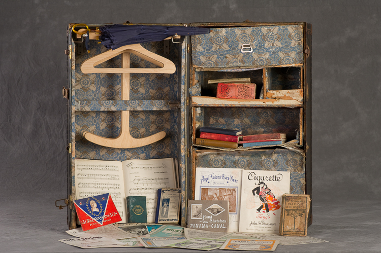 12_suitcases left behind by patients of the Willard Asylum