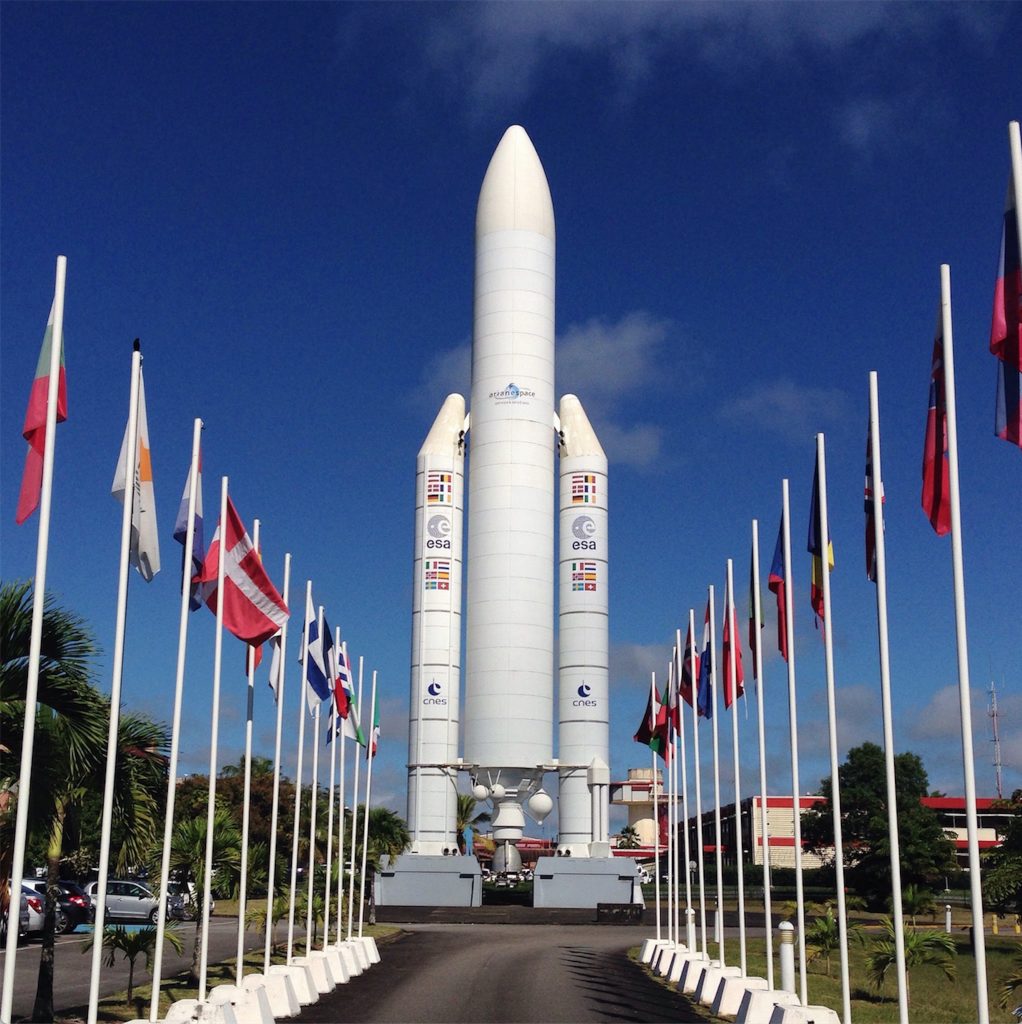 The Guiana Space Centre.